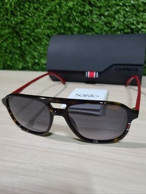 Carrera Sunglasses 173/N/S O63 Havana Red 56/17/145 NWT